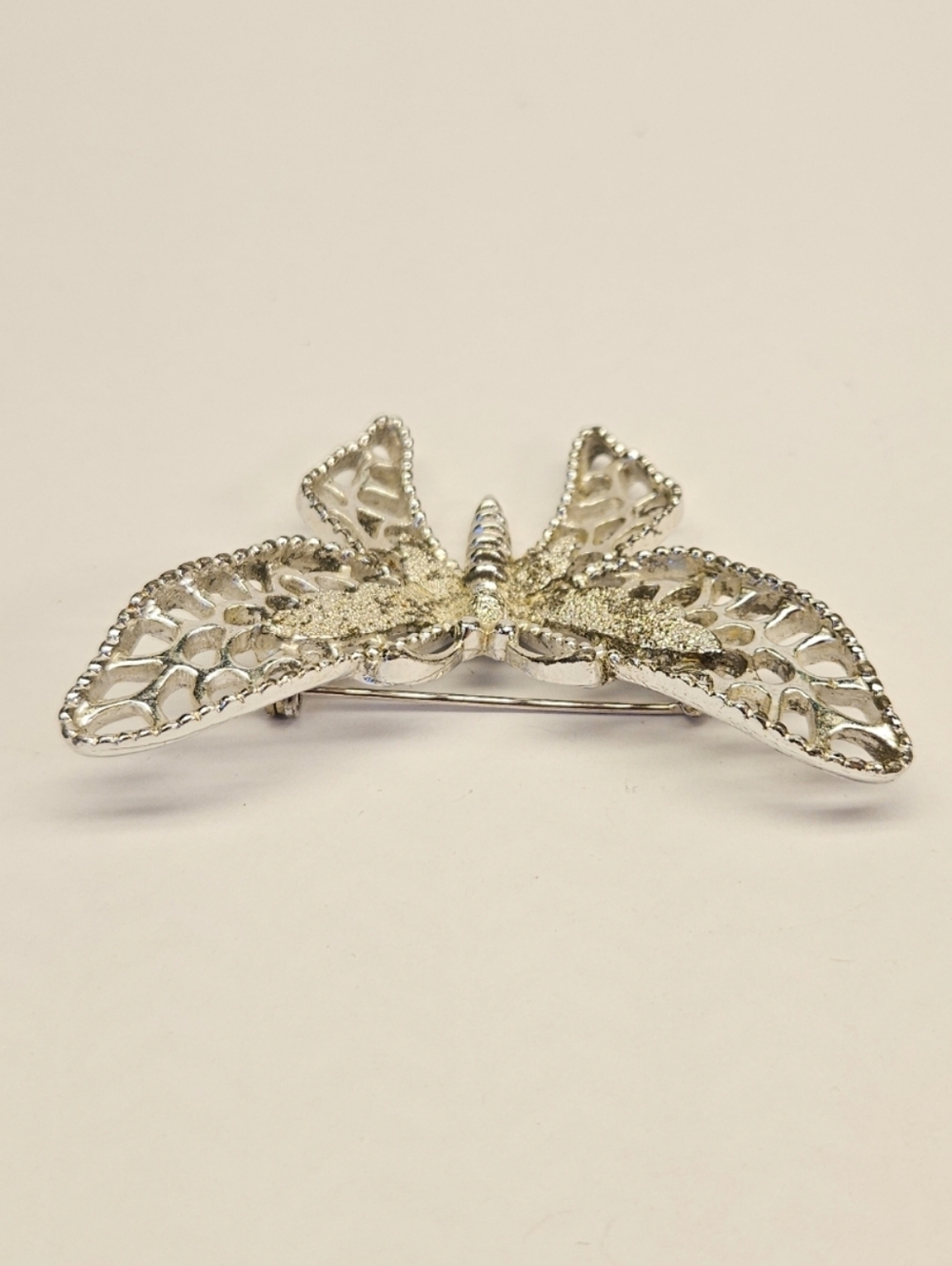 Vintage Sarah Coventry Madame Butterfly Brooch View 4